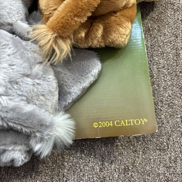 2004 Caltoy Jungle Glove Puppets 4 on Card Brand New Lot of 4 - Picture 2 of 3